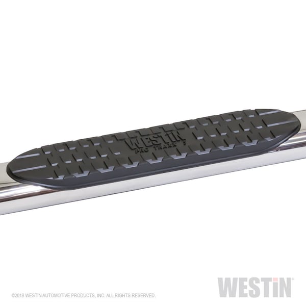 Westin Automotive 19-C RAM 1500 QUAD CAB PRO TRAXX 5 OVAL NERF STEP BARS STAINLESS STEEL 21-54090 - main